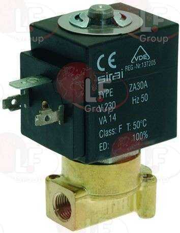 2 Yollu SOLENOİD VANA SIRAI 230V 50Hz  