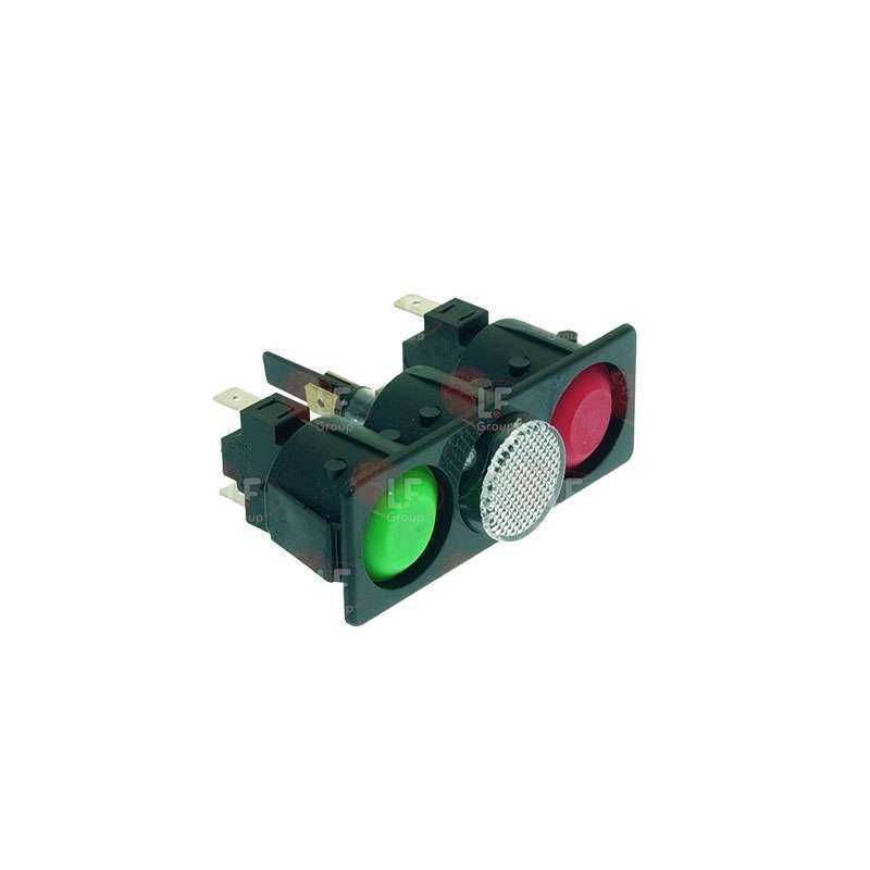 PUSH-BUTON 1-POLE BEYAZ 16A 250V  