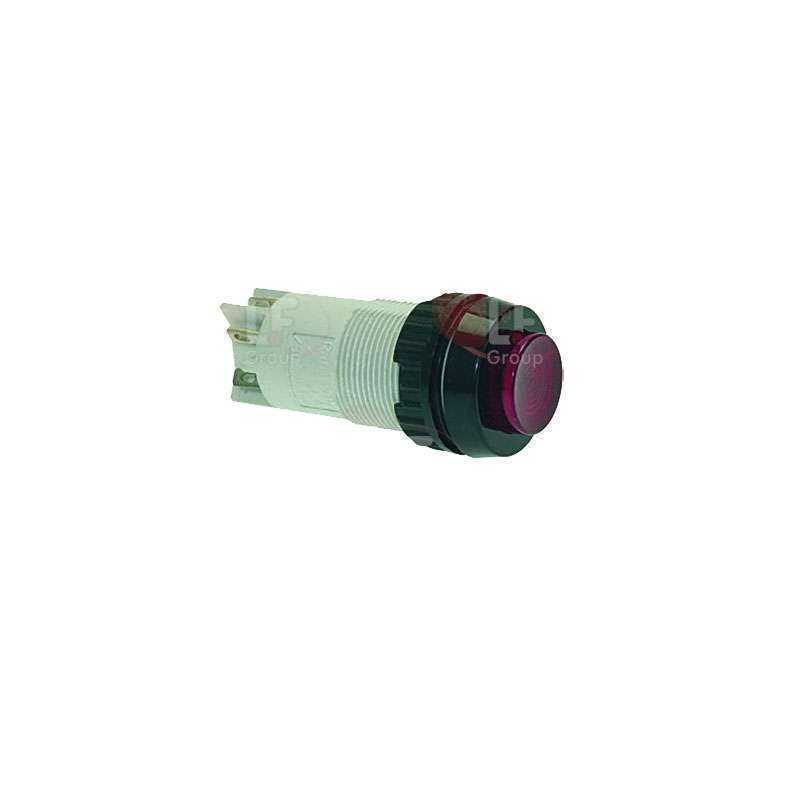 KIRMIZI BİPOLAR PUSH-BUTTON 2A 250V